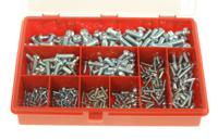 290-9599 RS PRO Steel 450 Piece Hex Socket Drive Screw/Bolt Kit