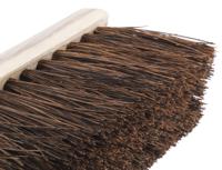 674-263 Cottam Broom, Red With Bassine, Cane Bristles for Industrial, Yard