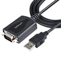 1p3fpc-usb-serial StarTech.com RS232 D Sub 9 Pin Male to USB A Male Converter Cable