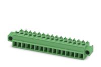 1827842 Phoenix Contact, 3.81mm Pitch, MC 1.5/16-STF-3.81, 16 Way, , Pluggable Terminal Block, Plug, Cable Mount, Screw