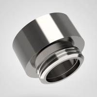 52104502 Lapp Cable Gland Adaptor, PG29 Exterior Thread, M40 Interior Thread, Nickel Plated Brass, SKINDICHT Series