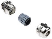 53112210 Lapp SKINTOP Series Metallic Nickel Plated Brass Cable Gland, PG9 Thread, 3mm min., 8mm max., IP68