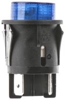 sp6018c1f0000 Molveno Illuminated Push Button Switch, Latching, Panel Mount, 25mm Cutout, DPST