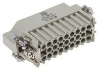 09210253001 HARTING Heavy Duty Power Connector Insert, 10A, Male, Han D Series, 25 Contacts