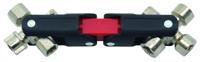 228-1569 RS PRO Diecast Zinc, Fiberglass Reinforced Plastic 13-way Control Cabinet Key