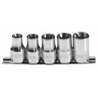 rtx40 Facom 6-Piece Metric 1/4 in Standard Socket Set, Torx
