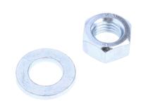 829-996 M12 114mm Bright Zinc Plated Steel Round U-Bolt