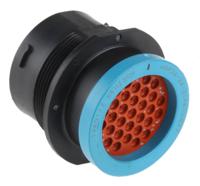 hdp24-24-31pe-l017 Deutsch Circular Connector, 31 Contacts, Cable, 1.59 mm Connector, Socket, Male, IP67, HD20 Series