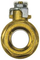 486-344 RS PRO Brass Full Bore, 2 Way, Ball Valve, Compression, 28mm