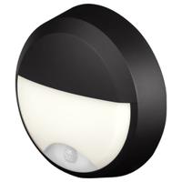 4l23218pir 4lite UK Round LED Bulkhead Light, 12.5 W, 220 → 240 V, , Lamp Supplied, IP54, Pylus