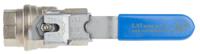 812-5176 RS PRO Brass Full Bore, 2 Way, Ball Valve, Threaded, BSP 1/2in, 14bar Operating Pressure
