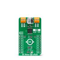 mikroe-4334 MikroElektronika DC Motor 15 Click DC Motor Driver for DRV8874 for Brushed DC Motor
