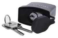 83wp53 ABUS Key Weatherproof Steel Heavy Duty Padlock, 8mm Shackle, 56.5mm Body
