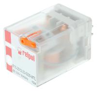 r15-2012-23-5230-wtl Relpol Plug In Power Relay, 230V ac Coil, 10A Switching Current, DPDT
