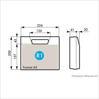 255-4666 Gard Plasticases Rétro Plastic Equipment case, 235 x 215 x 75mm