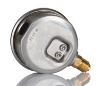 231-0196 RS PRO G 1/4 Analogue Pressure Gauge 400bar Bottom Entry 63mm Outside Diameter