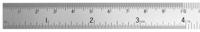 182-309 Mitutoyo 1m Steel Imperial, Metric Ruler, With UKAS Calibration