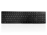 kybac301-btbk-ar Ceratech KYBAC301-BTBK-AR Wireless USB Keyboard, QWERTY (Arabic), Black