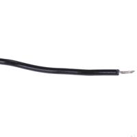 3051-bk005 Alpha Wire Hook-up Wire PVC Series Black 0.35 mm² Harsh Environment Wire, 22 AWG, 7/0.25 mm, 30m, PVC Insulation, 3051