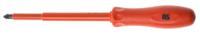 911-1146 ITL Insulated Tools Ltd Pozidriv Insulated Screwdriver, PZ3 Tip, 150 mm Blade, VDE/1000V, 253 mm Overall