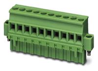 1835656 Phoenix Contact, 5mm Pitch, MVSTBR 2.5/20-STF, 20 Way, Pluggable Terminal Block, Plug, Screw Termination,
