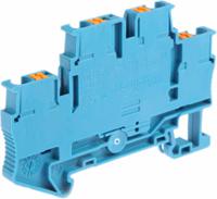 3210570 Phoenix Contact  PTTB 2.5 BU Series Blue, 0.14 → 4mm², Double-Level, Push In Termination, ATEX