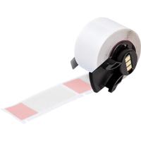 m6-21-427-rd Brady B-427 Red, Transparent Label, 25.40mm Width, 19.05mm Height, 100 Qty
