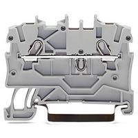 2000-1205 WAGO  TOPJOB S Series Black, 1mm², 1-Level, Push-In Cage Clamp Termination, ATEX, EAC Ex, IECEx