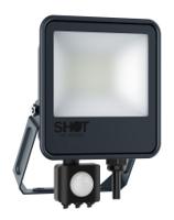 orlando20gir SHOT ORLANDO, Security Floodlight, 20 W, 2200 lm, IP65 PIR, 220 → 240 V ac