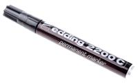 2200-001 Edding Extra Fine, Fine, Medium Tip Black Marker Pen