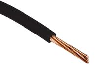 836-0852 RS PRO Black 1.5mm² Hook Up Wire, 16 AWG, 7/0.53 mm, 100m, PVC Insulation