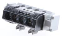 0-048-50 Legrand Distribution Block, 4 Way, 1.5 → 16mm², 80A, 400 V ac, Black