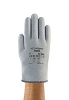 42445100 Ansell ActivArmr 42-445 Grey Polyester Glove, Size 10, Nitrile Coating