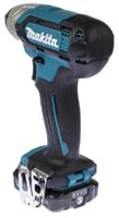 tw140dwae Makita 3/8 in 12V, 2Ah Cordless Impact Wrench, UK Plug