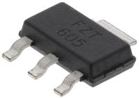 fzt605ta Diodes Inc FZT605TA NPN Darlington Transistor, 1.5 A 120 V HFE:500, 3 + Tab-Pin SOT-223