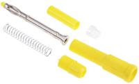 207-0872 RS PRO Yellow Male Banana Plug, 4 mm Connector, Solder Termination, 20A, 1000V