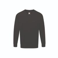 1260-xxl Orn 1260 Black 35% Cotton, 65% Polyester Work Sweatshirt XXL