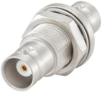 51k501-k00n5 Rosenberger Straight 50Ω RF Adapter BNC Socket to BNC Socket 10GHz