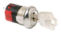 y200aa2c203nq C & K Key Switch, DPST, 4 A 3-Way Flat-Key