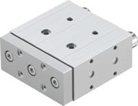 dfm-32-50-p-a-gf Festo Pneumatic Guided Cylinder - 170858, 32mm Bore, 50mm Stroke, DFM Series, Double Acting