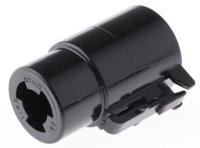 dthd06-1-4s Deutsch, DTHD Automotive Connector Plug Black Through Hole 4 Way, Solder Termination DTHD06-1-4S
