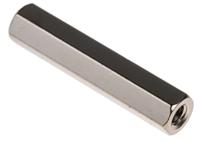 806-6705 RS PRO Standoff, M4 x M4 Thread, 35mm Body, Brass, Female/Female