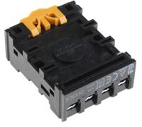 pf083a-e Omron 8 Pin 250V ac DIN Rail Relay Socket, for use with MK2PD-I, MK2PD-S, MK2P-I, MK2PND-I, MK2PND-S, MK2PN-I, MK2PN-S,