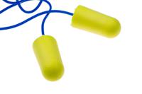 es-01-005 3M E.A.R Soft Yellow Neons Series Blue, Yellow Disposable Corded Ear Plugs, 34dB Rated, 200 Pairs