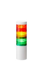 lr6-3ilwmnw-ryg Patlite LR6-IL Series Coloured IO-Link Signal Tower, 3 Lights, 24 V dc, Direct Mount