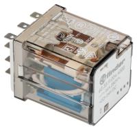 623390244000 Finder Plug In Power Relay, 24V dc Coil, 16A Switching Current, 3PDT