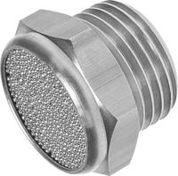 amte-m-h-g18 Festo AMTE-M-H Brass, Bronze 10bar Pneumatic Silencer, Threaded, G 1/8 Male