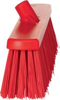 29204 Vikan Broom, Red With PET Bristles