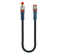 28948-rsmv-3-rkmv-3-2245-m Lumberg Automation Male 3 way M8 to Female 3 way M8 Sensor Actuator Cable