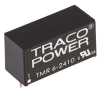 tmr-6-2410 TRACOPOWER TMR 6 DC-DC Converter, 3.3V dc/ 1.3A Output, 18 → 36 V dc Input, 6W, Through Hole, +70°C Max Temp